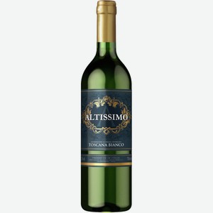 Вино  Альтиссимо  Белое, 750 мл, Белое, Сухое