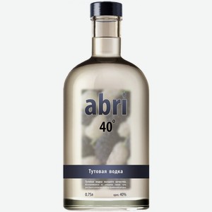 Водка Абри, Тутовая водка, 500 мл