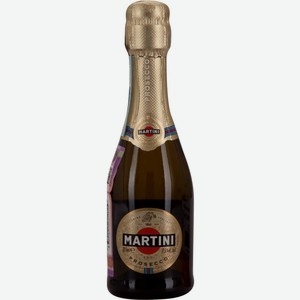 Вино  Мартини  Просекко, 187 мл, Игристое-белое, Сухое