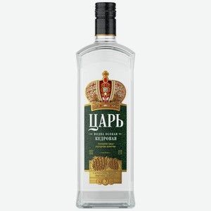 Водка  ЦАРЬ КЕДРОВАЯ  особая 0,5л 38%