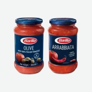 Соус BARILLA в ассортименте ст/б 400гр