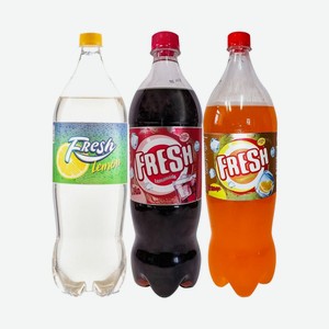 Напиток б/а газ. FRESH LEMONADE в ассортименте 2л