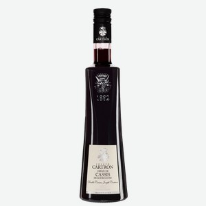 Ликер Creme de Cassis de Bourgogne, Joseph Cartron, 0.03 л., 0.03 л.