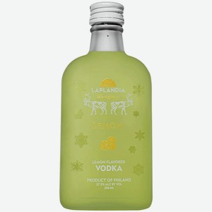 Водка  Лапландия  Лимон, 200 мл