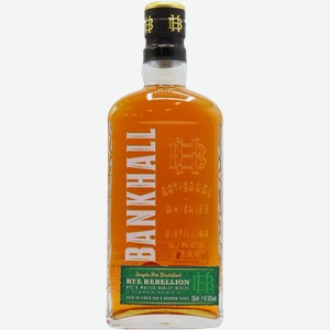 Виски Bankhall Rye & Malted Barley Grain Whisky 40% 0.7 л.