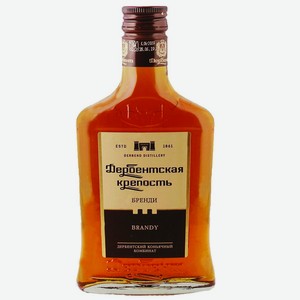 Бренди Дербентская крепость 5лет 0,25л