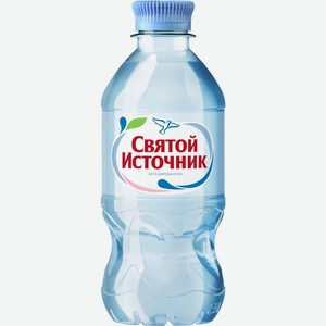 Вода  Святой Источник  Негазированная, в пластиковой бутылке, 330 мл