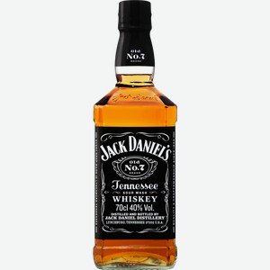 Виски Jack Daniel s Tennessee Whiskey 40% 0.7 л.