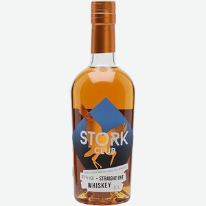 Виски Stork Club Straight Rye Whiskey 45% 0.7 л.
