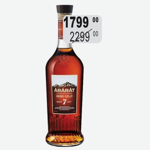 Коньяк Арарат Ани 0.5л 40% Ереванский КЗ П/У