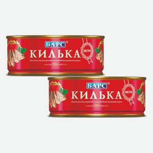Килька балтийская в т/с Барс 250 г