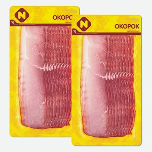 Окорок Нарезка с/к в/у Останкино 80 г