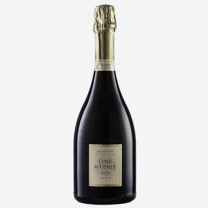 Вино коллекционное игристое брют белое Cuvee de Vitmer Brut 2019 0.75 л