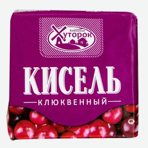 Кисель Бабушкин Хуторок клюквенный 180г