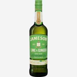Виски Jameson Lime & Ginger Spirit Drink 30% 0.7 л.