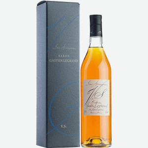 Арманьяк Baron Gaston Legrand Bas Armagnac VS (gift box) 40% 0.7 л.
