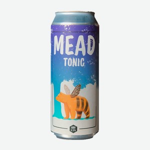СТЕПЬ И ВЕТЕР мид Traditional mead 4,5% 0,45л ж/б