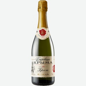 Вино  Сокровища Крыма  Брют, 750 мл, Игристое-белое, Сухое