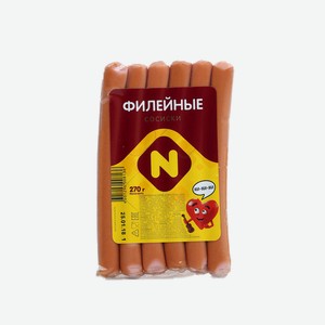 Сосиски Филейные 270г тм Останкино