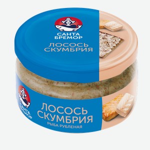 Рыбка рубленая классическая ст/б 180 г Санта Бремор