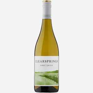 Вино Clearsprings Pinot Grigio Off-Piste Wines 12.5% 0.75 л.