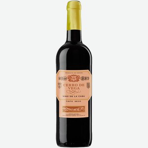 Вино Cerro de Vega Tinto Seco Navarro Lopez 11% 0.75 л.