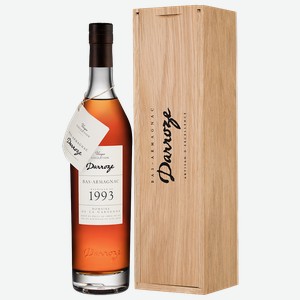Арманьяк Unique Collection Bas-Armagnac, Darroze, 0.7 л.