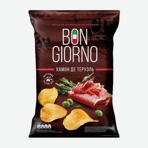 Чипсы Bon Giorno Хамон де Теруэль 80гр