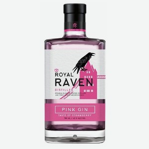 Джин Royal Raven Pink 40%, 0.5 л