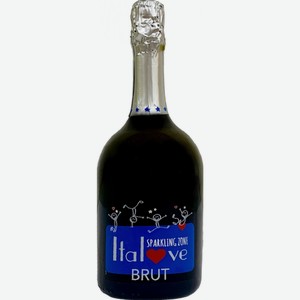 Вино  Италав  Брют, 750 мл, Игристое-белое, Сухое