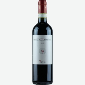 Вино Вине а Поррона, Монтекукко Санджовезе, 2013, 750 мл, Красное, Сухое