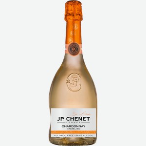 Безалкогольное вино J. P. Chenet So Free Sparkling Chardonnay Alcohol Free 0.75 л.