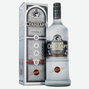 Водка Русский Стандарт Original 1 л, подарочная упаковка