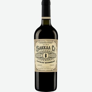 Вино Valery Zaharin Bakkal Su Muscat Ottonel Dry Crimea 10.00% - 12% 0.75 л.