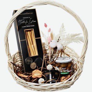 Подарочные корзины Basket Truffle fiesta (perfect with red wine) S
