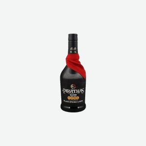 Спиртной напиток De Pirathas Black Spiced & Rum 35% 0.7 л.