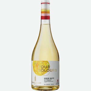 Вино Four Colours Kokur White Crimea 12% 0.75 л.