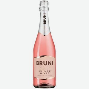 Игристое вино Bruni Cuvеe Rose розовое сладкое 7.5% 0.75л, Италия
