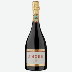 Вино игристое Вина и Воды Абхазии Лыхны белое полусладкое, 0.75 л