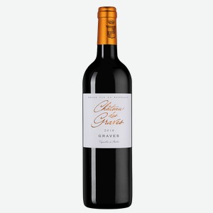 Вино Chateau des Graves Rouge, Vignobles Butler, 0.75 л.
