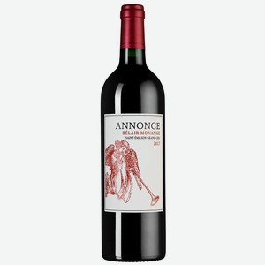 Вино Annonce Belair-Monange, Chateau Belair Monange, 0.75 л.