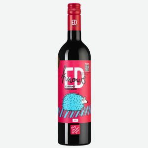 Вино Ed Knows Cabernet Sauvignon, Bostavan, 0.75 л.