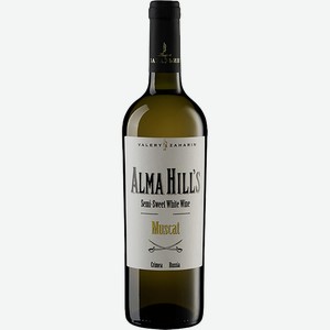 Вино Alma Hill s Muscat Crimea 11% 0.75 л.