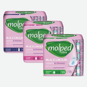 Прокладки женские Molped Ultra в ассортименте