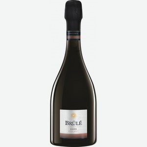 Вино  Брюле. Кюве  Розовое Брют, 750 мл, Игристое-розовое, Сухое