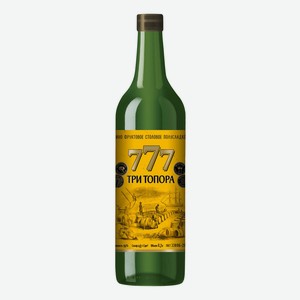 Вино фруктовое Три Топора 777 белое полусладкое 1.5 л (Россия)
