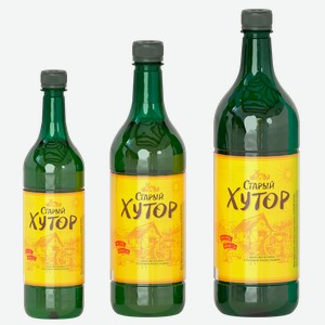 Вино плодовое столовое полусладкое Старый Хутор 14% 1л