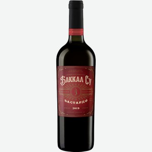 Вино Bakkal Su Bastardo Valery Zaharin Crimea 13.5% 0.75 л.