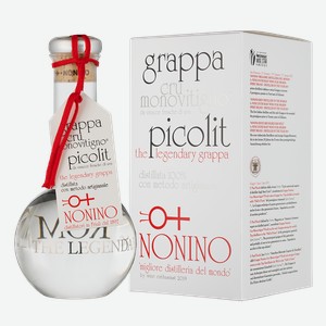Граппа Cru Monovitigno Picolit, Nonino, 0.5 л., 0.5 л.