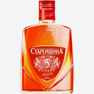 Коньяк Старейшина Travel 0.1 л, 5 лет, Россия